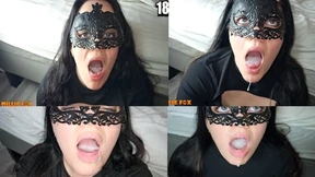 Amateur MILF Swallows 20 Loads of CUM - Millie Fox