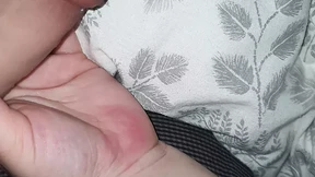 Step mom took step son dick in her hand and solved the problem