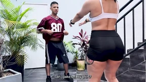 Hot MILF Gets Secretly Fucked by Her BBC Neighbor - Kylei Ellish