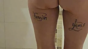 He washed my pussy and then uses my vag wash as lube to fuck me
