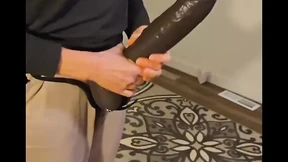 Miss A Uses her Mr Hankeys Cutler X for a CFNM fuck