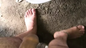 Dominican woman showers with a stranger