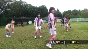 Amateur Sex in the Women’s Soccer Team in Japan Players have sex with Game referees Unbelievable movie