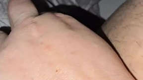 Step mom lose her step son dick from her hands