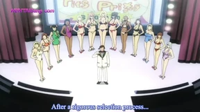 Boobalicious Gym Sluts Oil Up and Ride New Guy Until He Begs for Release - HENTAI UNCENSORED (English Subtitles)
