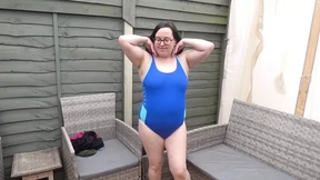wife posing in tight Swimsuit wife posing in tight Swimsuit
