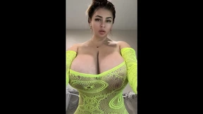 Elastic saggy wants to jump out of two cans of big natural saggy tits, oval, hard nipples transparent clothes Elastic saggy wants to jump out of two cans of big natural saggy tits, oval, hard nipples transparent clothes
