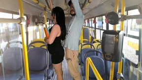 Student gets fucked on the bus! Student gets fucked on the bus!