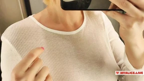 Risky Masturbation In The Fitting Room What Happens If I Get Caught Dildo Fucking Risky Masturbation In The Fitting Room What Happens If I Get Caught Dildo Fucking