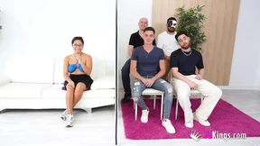 Blind Date for Lana Villafuerte  the Latina Gets Covered in Milk!