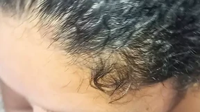 Girlfriend sucking soft deep throat
