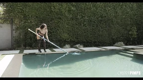 ANAL HARDCORE Cumshot For Pool Cleaner Liv Revamped After A Deepthroat Blowjob ANAL HARDCORE Cumshot For Pool Cleaner Liv Revamped After A Deepthroat Blowjob