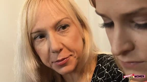Blonde and milf ended up in jail, where they practiced rubbing wet clitties Blonde and milf ended up in jail, where they practiced rubbing wet clitties
