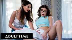 ADULT TIME - Teen Leana Lovings Scissors With PAWG Lesbian Roommate After She's Caught Watching Porn ADULT TIME - Teen Leana Lovings Scissors With PAWG Lesbian Roommate After She's Caught Watching Porn