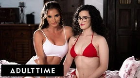 ADULT TIME - Lyra Lockhart Convinces Stepmom's Cougar Bestie Silvia Saige To Sneak Off and Fuck! ADULT TIME - Lyra Lockhart Convinces Stepmom's Cougar Bestie Silvia Saige To Sneak Off and Fuck!