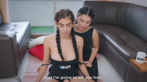 A teacher takes advantage of her student in a 'tantric yoga' class