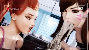Black Beast Thrusts Inside Overwatch's Dva,的巨大Cum瀑布 from Sucking Big Balls Black Beast Thrusts Inside Overwatch's Dva,的巨大Cum瀑布 from Sucking Big Balls
