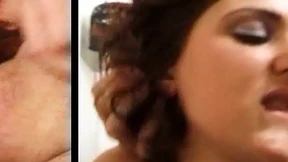 Virginial French femme gets dual drilling