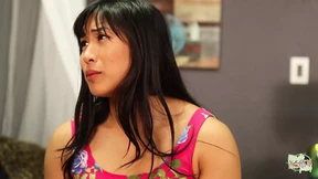 After Being Dumped the Sad Brunette Cheers up by Sensually Banging Her Asian Lesbian Bestie