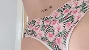 trying on bikini panties trying on bikini panties