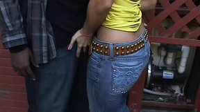 Bored MILF invited her black neighbor! He almost destroyed her tight ass with his stick! Bored MILF invited her black neighbor! He almost destroyed her tight ass with his stick!