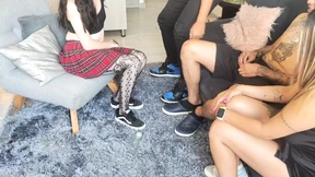 I find my stepsister searching under the bed and I can't help but fuck her in her bed I find my stepsister searching under the bed and I can't help but fuck her in her bed