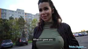 Public Agent – Stunning brunette with fantastic tits fucked