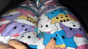 WEARING MY SILK PAJAMAS FOR THE FIRST TIME