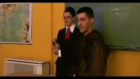 The Teacher Doggy Over the Desk Takes a Nice Cock Actually 2