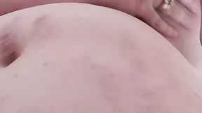 spreading my pussy lips from underneath