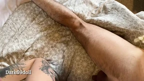 Prostate milking POV, medical gloves fetish