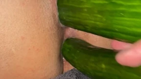 Fetish-filled freakshow: Double penetration oil fest