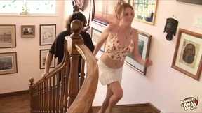A Daring Slut Takes Two Huge Cocks for a Promotion from her Boss