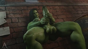 Amazonium - Only The Biggest Cocks Feast On Her Gigantic Ass🍑 Cum-filled Gobbles Galore