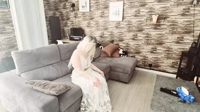 Married virgin gets fucked by her best man before her wedding and gets his load of cum on her face Married virgin gets fucked by her best man before her wedding and gets his load of cum on her face
