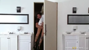 Brazzers - Britney Shannon get double stuffed by security