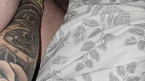 Step mom with tattoo handjob step son with low erection