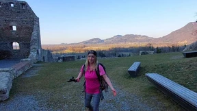 Caught getting pounded by strangers on a mountain hike, now I'm getting ravaged in a castle! Caught getting pounded by strangers on a mountain hike, now I'm getting ravaged in a castle!