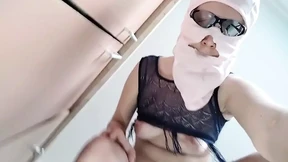 Amateur Wife Prepares Food Naked in the Kitchen