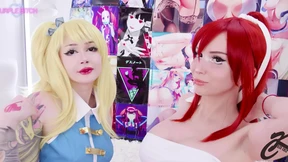 Anal Fairy Tail - Erza and Lucy Anal Fairy Tail - Erza and Lucy