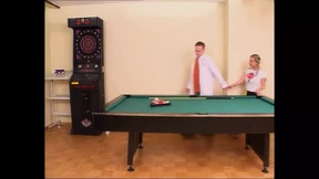Young Horny Big Tits Blonde Pigtails Seduces Him at Pool