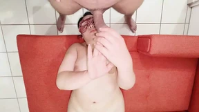 Young Mexican MILF drops ass&#x1F351; to expose neighbor's raging boner
