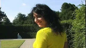 German bombshell conquers the wild with two thrilling penetrations