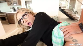 Dirty gamer babe gets surprise gangbang in steamy Reality Kings clip