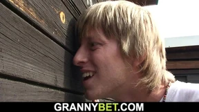 Guy's massive cock🍆 dominates sexy grandma's curvy body in dressing room Guy's massive cock🍆 dominates sexy grandma's curvy body in dressing room