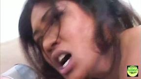 Blonde babe shares ebony booty with stud in sickening anal👌 threeway thrill ride Blonde babe shares ebony booty with stud in sickening anal👌 threeway thrill ride