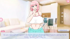 Zoey's shore-side sex fest on her hentai sex doll by sleazy Kitty