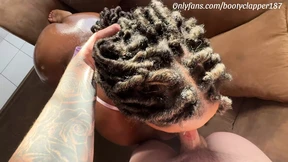 Crushed a fat black booty with dreads on our debut hookup, ending in a surprise creampie Crushed a fat black booty with dreads on our debut hookup, ending in a surprise creampie