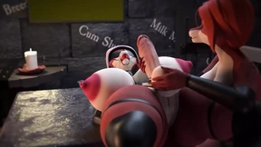 Maid Marian Gets Dominated in a Futa BDSM Show