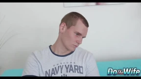 Rides cocks in front of hubby while he watches, getting off on the depravity Rides cocks in front of hubby while he watches, getting off on the depravity